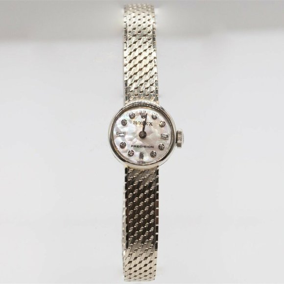 Rolex Vintage 100% Genuine Solid 18K VSG Diamond - Picture 1 of 5